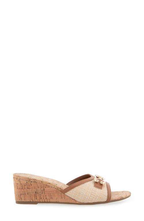 AEROSOLES AEROSOLES WAVA WEDGE SLIDE SANDAL 