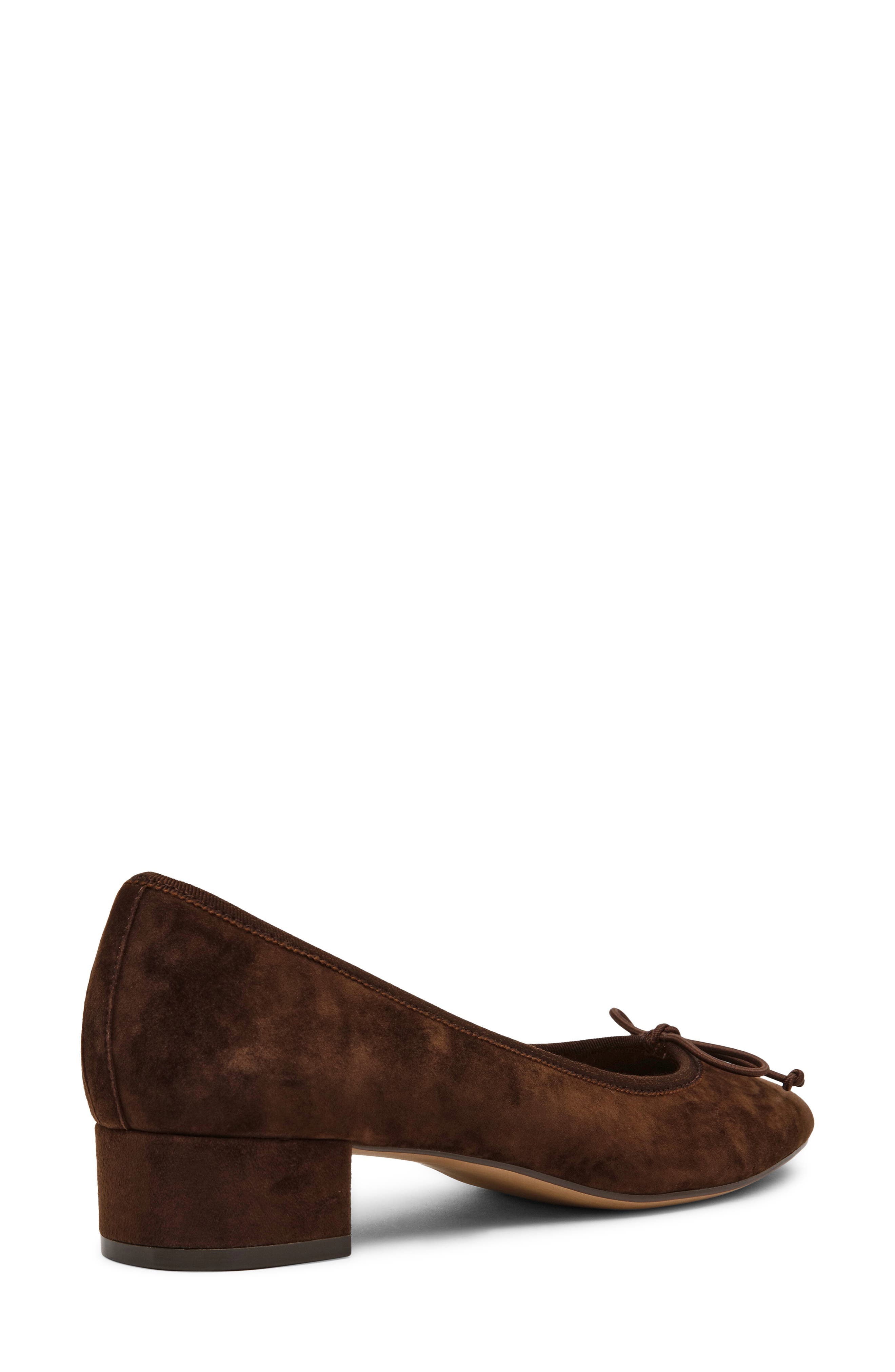 Steffi Pump, Alternate, color, BROWN SUEDE