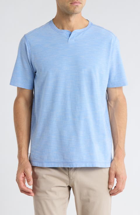 Havana Notch Neck Cotton T-Shirt