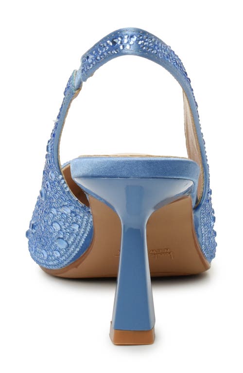 NICOLE MILLER NICOLE MILLER RHINESTONE SLINGBACK PUMP