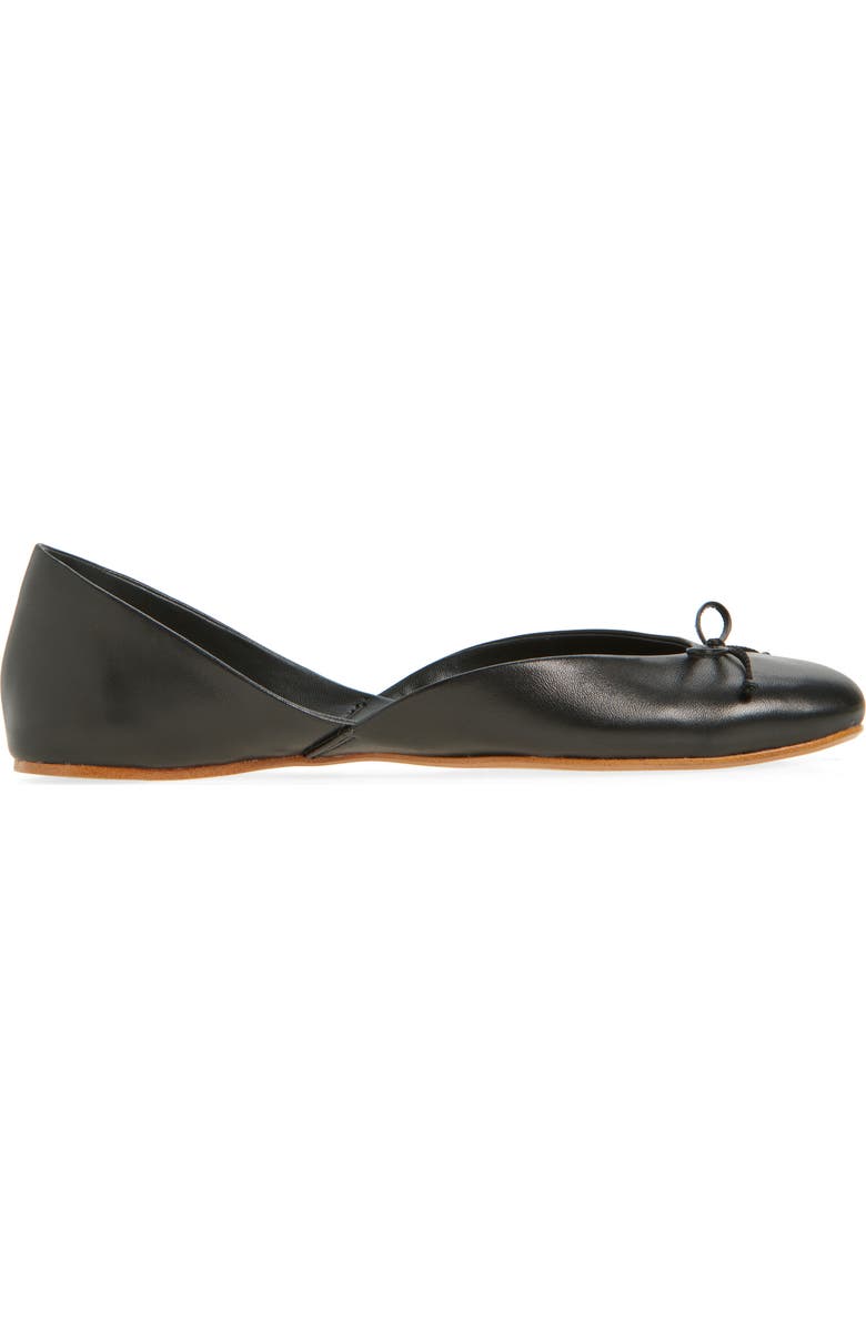 Jeffrey Campbell Perky d'Orsay Ballet Flat, Alternate, color, Black