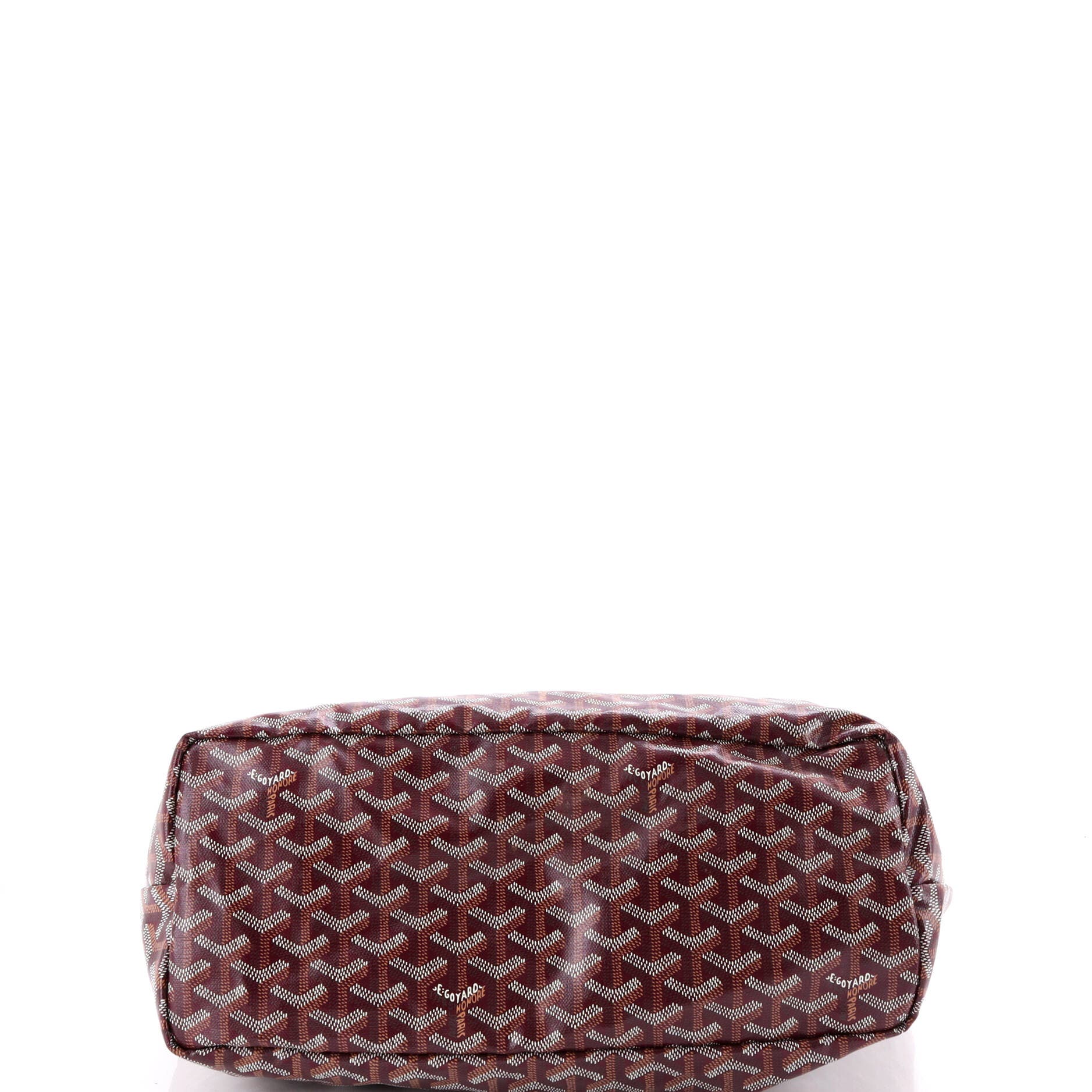 Pre-Owned Goyard Saint Louis Tote Coated Canvas PM, Alternate, color, Red