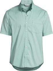 Lands' End Traditional Fit Short Sleeve Travel Kit Shirt