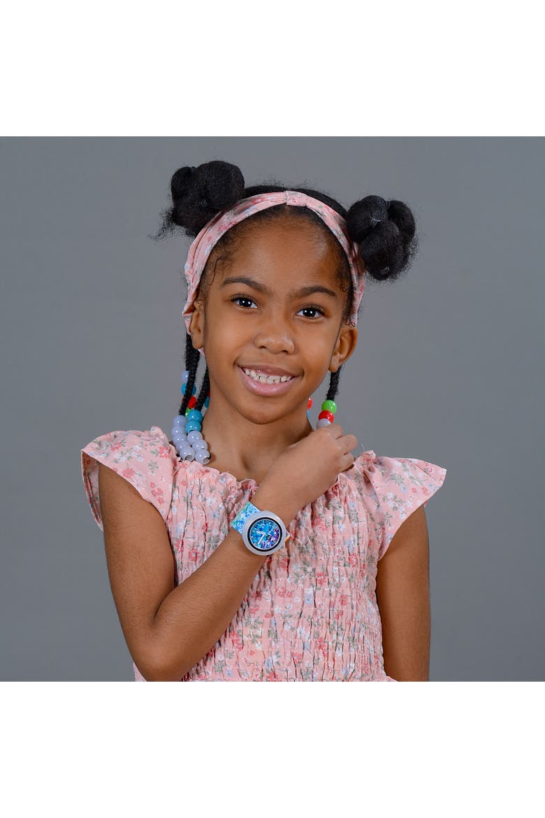 Slap Watch Sassy Sequins 9 Inch Silicone Slap Band, Age 5+, Alternate, color, Multicolored