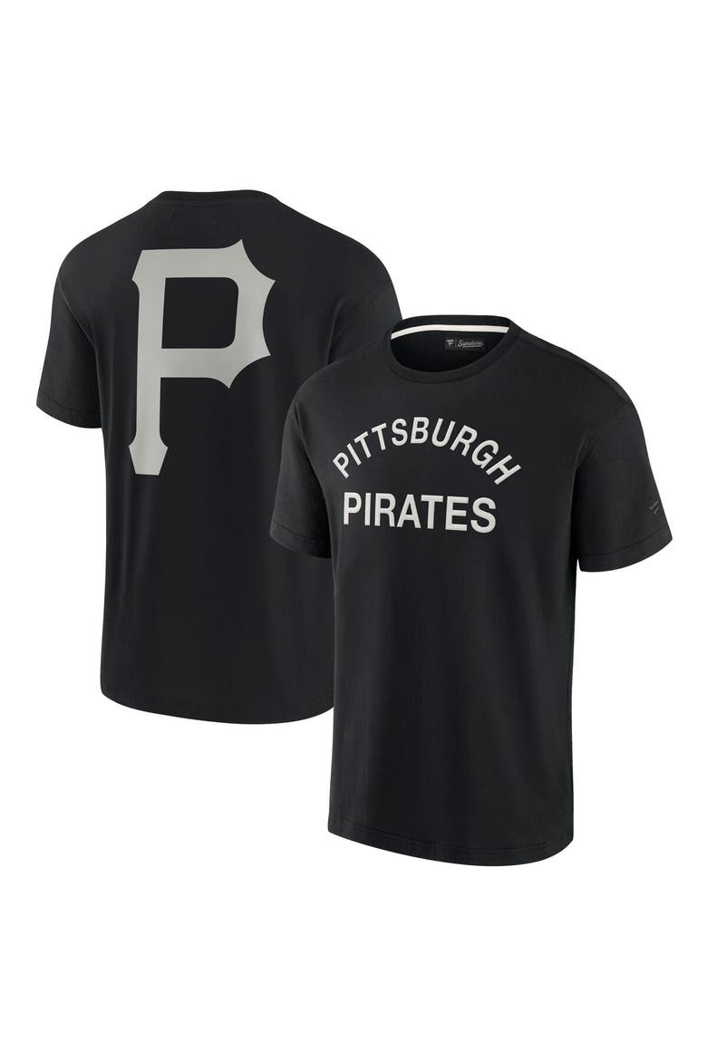 Unisex Fanatics Black Pittsburgh Pirates Elements Super Soft Short Sleeve T-Shirt, Main, color, Black