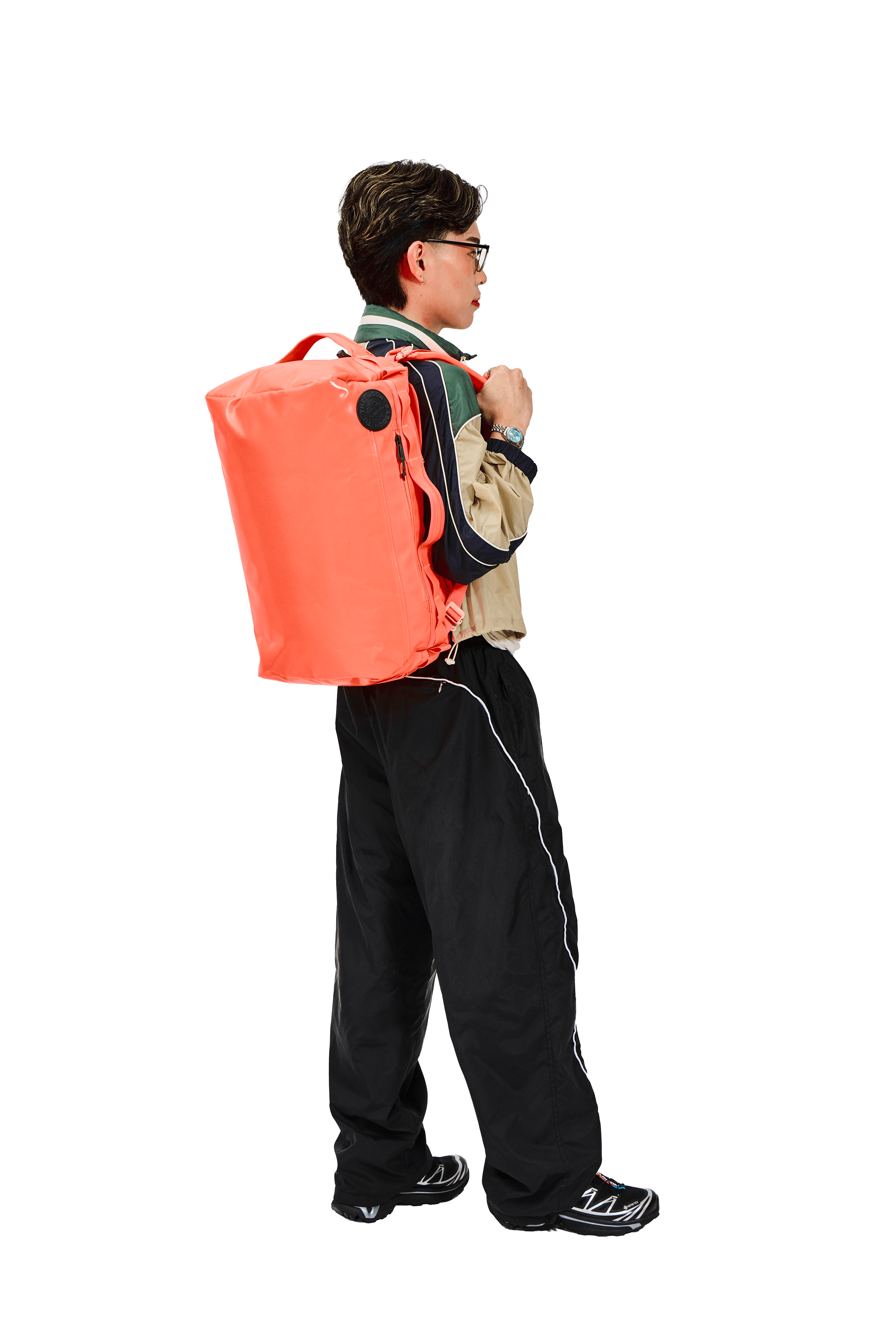 Go-Bag Duffle Mini 32L, Alternate, color, Neon Punch