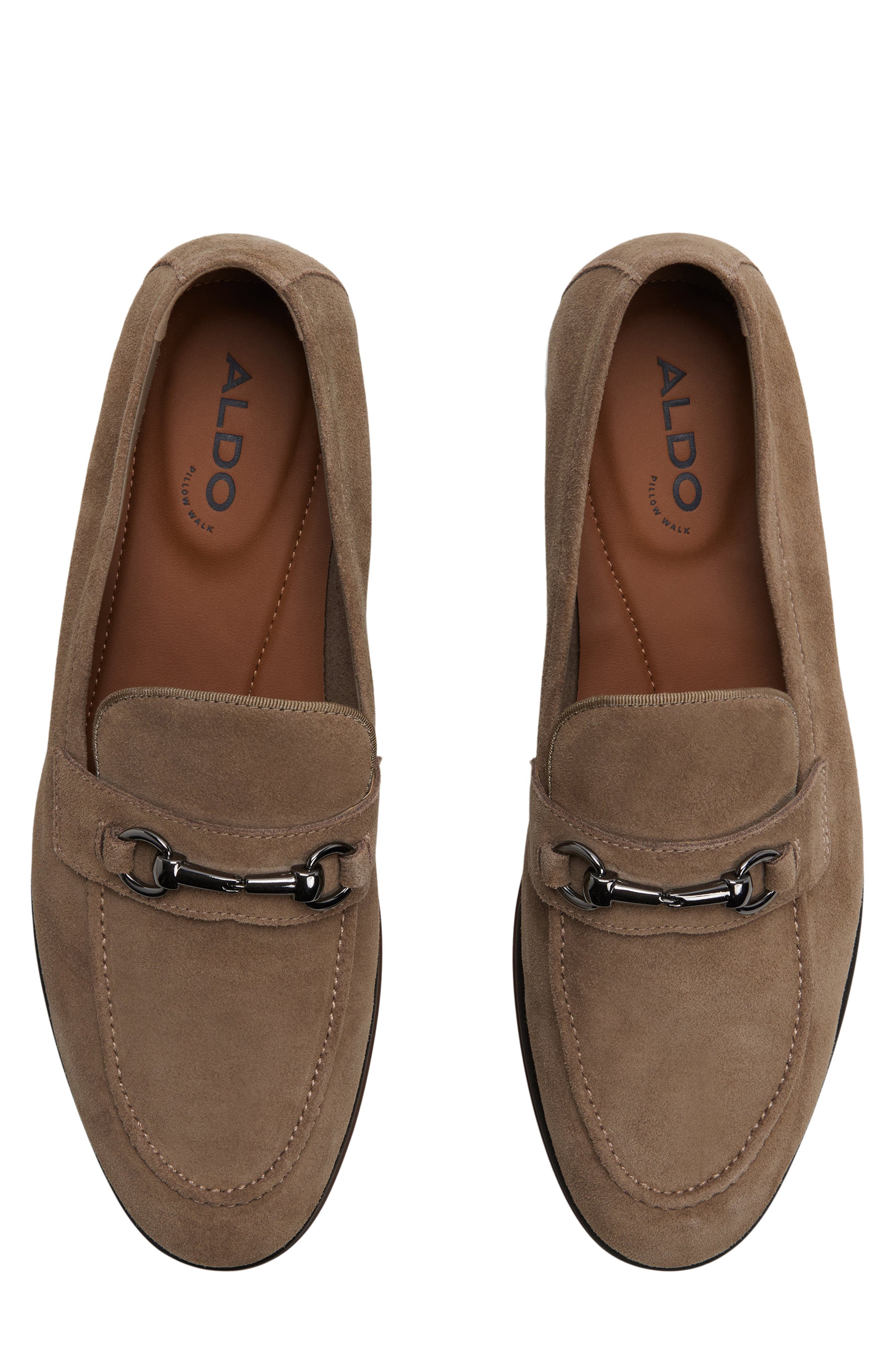 ALDO Traveller Bit Loafer, Alternate, color, Taupe