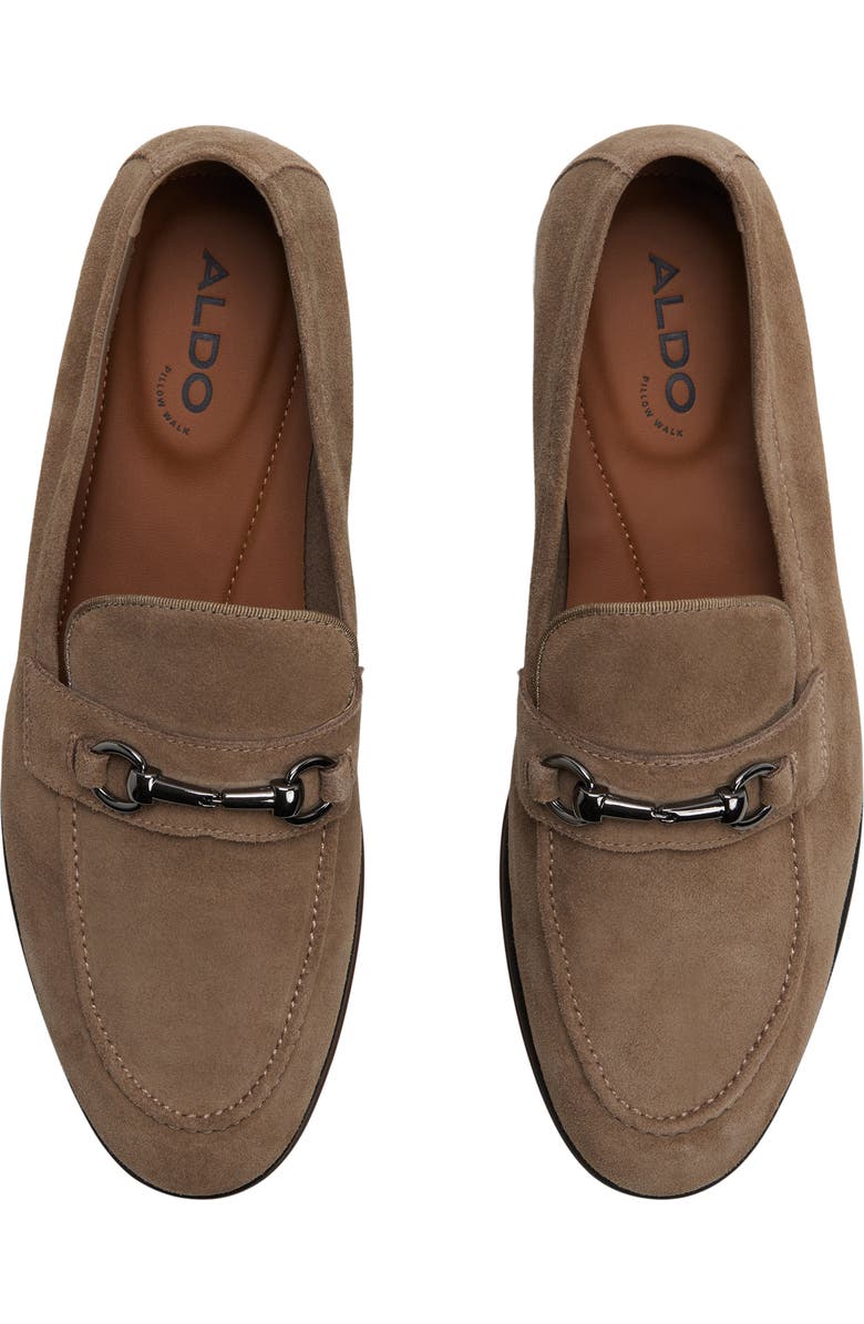 ALDO Traveller Bit Loafer, Alternate, color, Taupe
