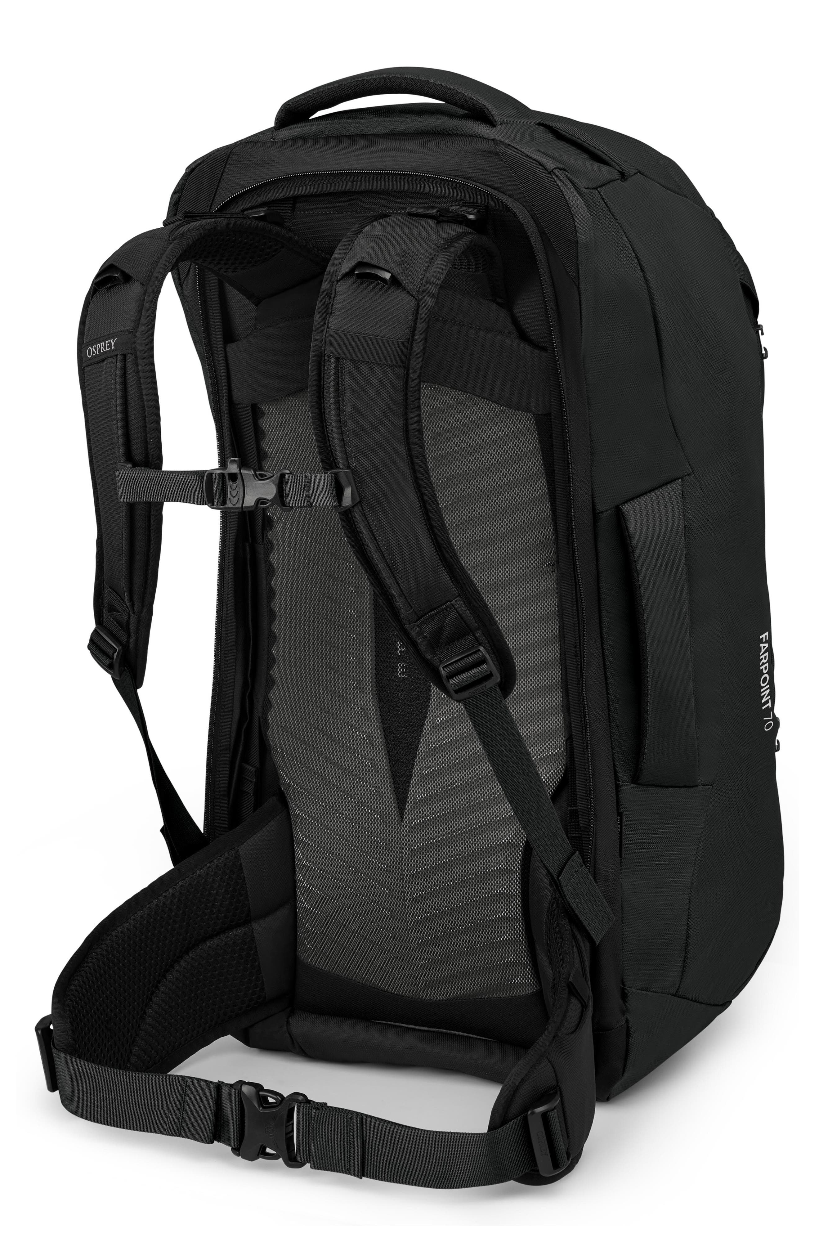 Osprey Farpoint<sup>™</sup> 70-Liter Travel Backpack, Alternate, color, Black