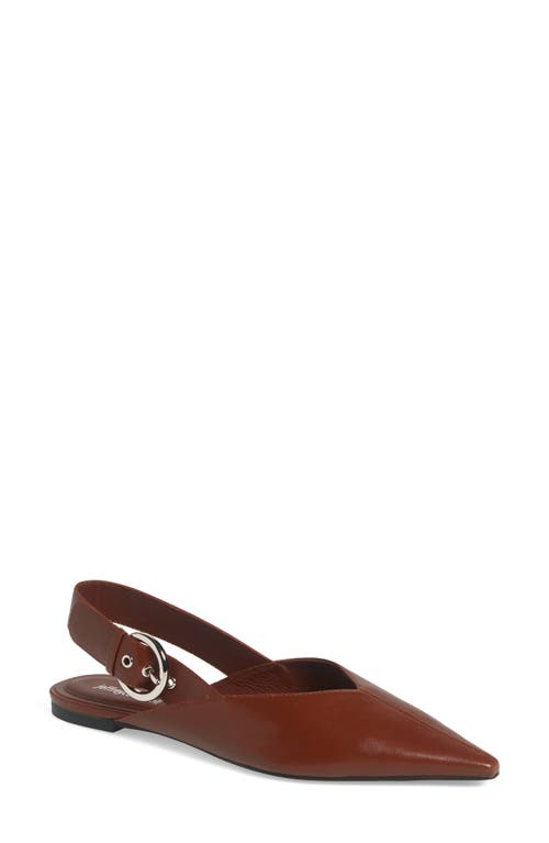 JEFFREY CAMPBELL JEFFREY CAMPBELL SCONE SLINGBACK POINTED TOE FLAT