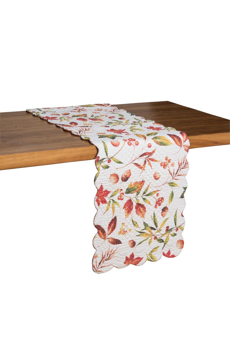 C&F Home Camilla Table Runner 14" x 51", Alternate, color, Orange