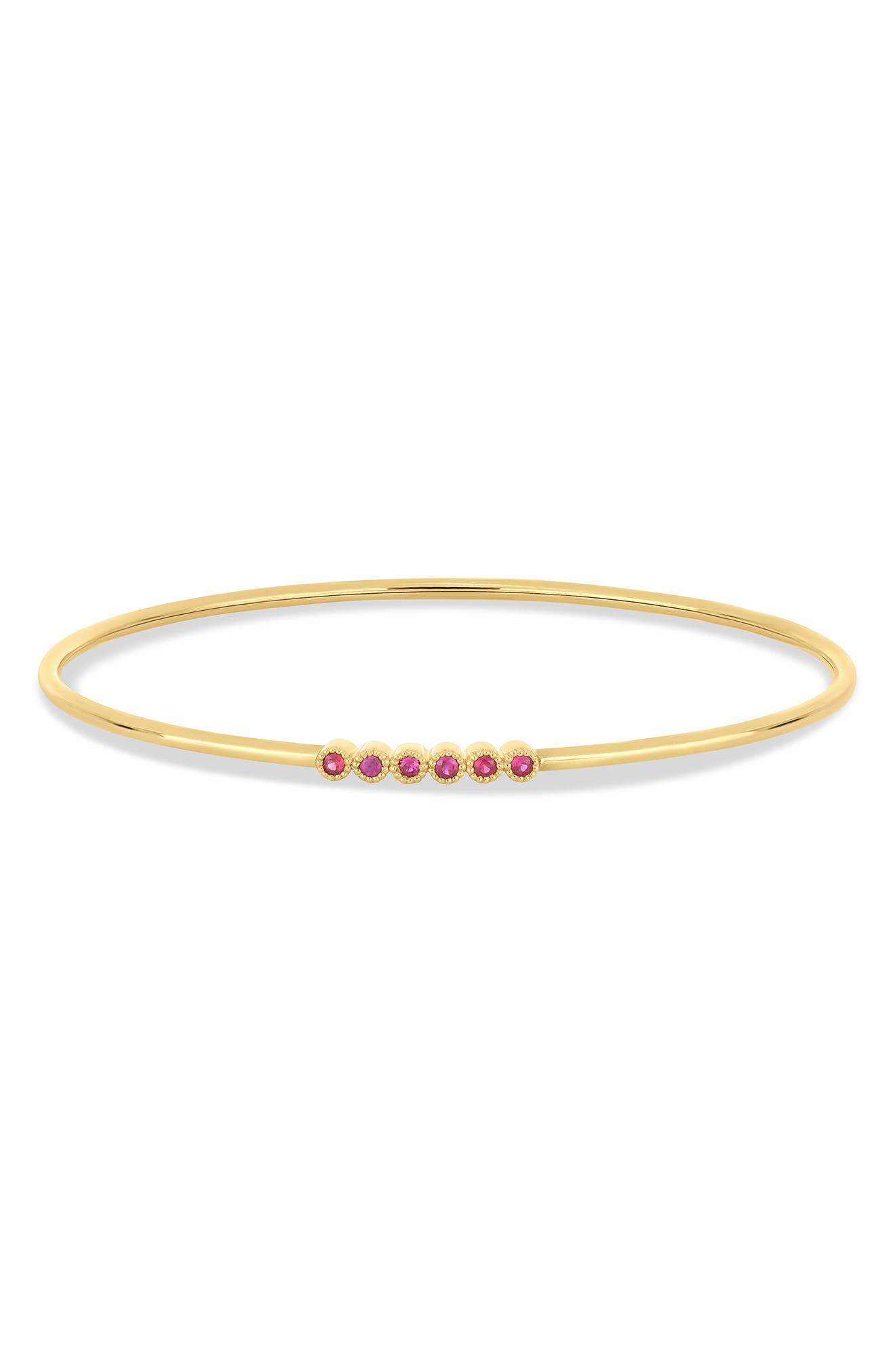 selected 18K YELLOW GOLD/ RUBY