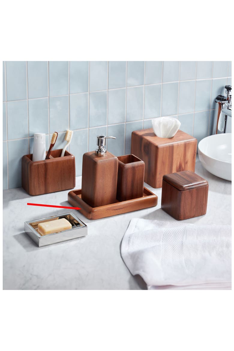 Nature's Home Amenity Tray, Alternate, color, WOOD