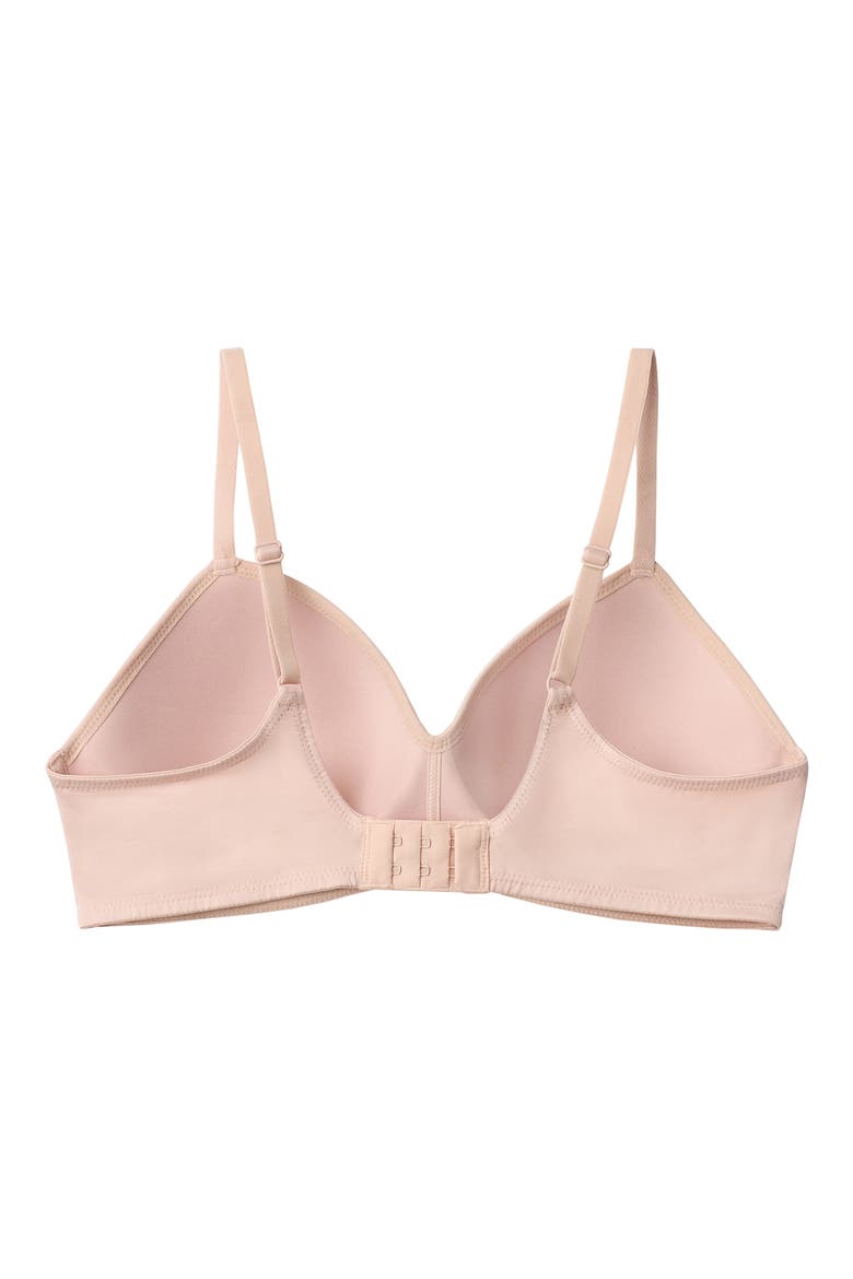 2-Pack Modern Micro Wire Free T-Shirt Bras, Alternate, color, SUNTAN/ BLACK