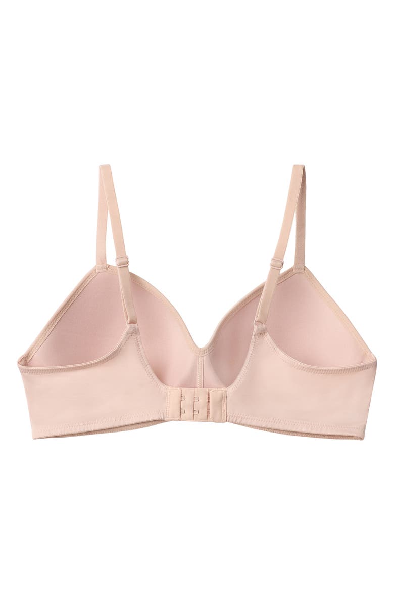 HALSTON 2-Pack Modern Micro Wire Free T-Shirt Bras, Alternate, color,