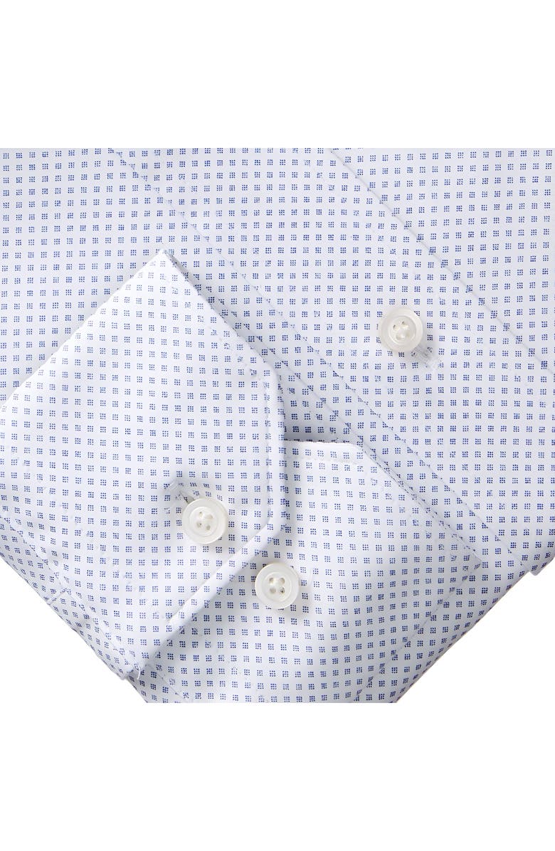 Emanuel Berg 4Flex Stretch Modern Fit Geometric Print Knit Dress Shirt, Alternate, color,