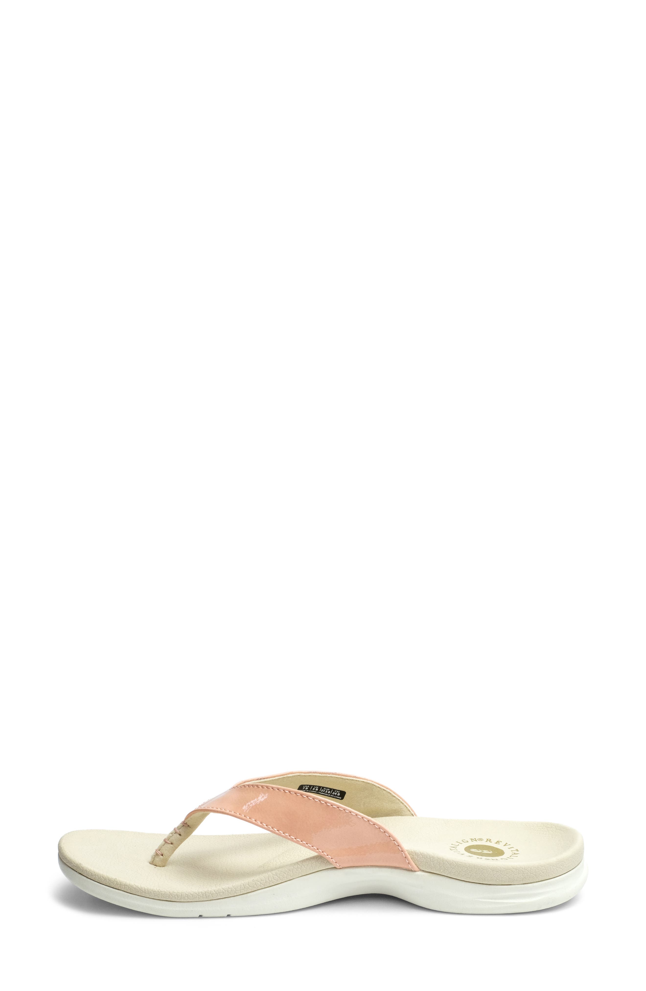 Chameleon Orthotic Flip Flop, Alternate, color, PINK