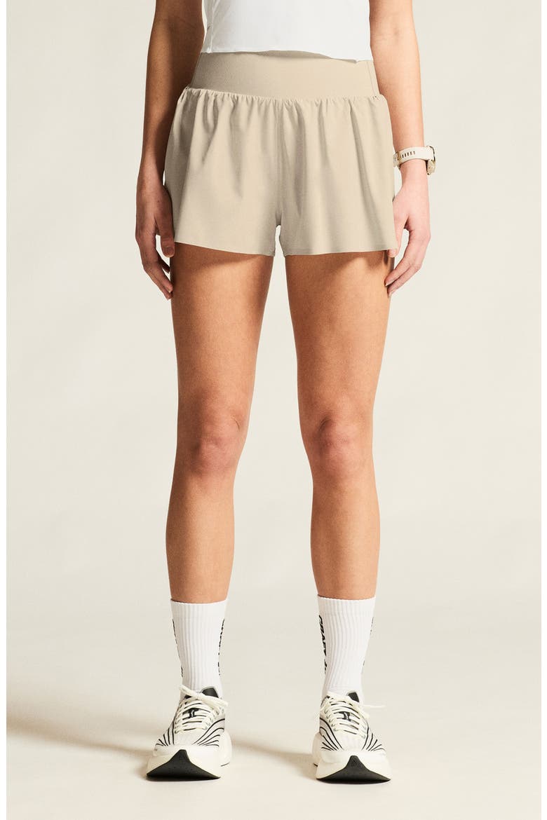 Hypervent Pleated Wide Shorts, Alternate, color, PLASTER