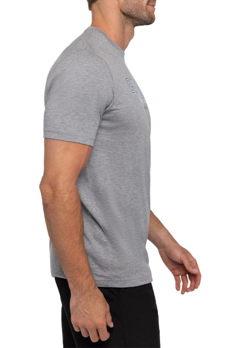 TravisMathew Turquoise Sea Graphic T-Shirt, Alternate, color,