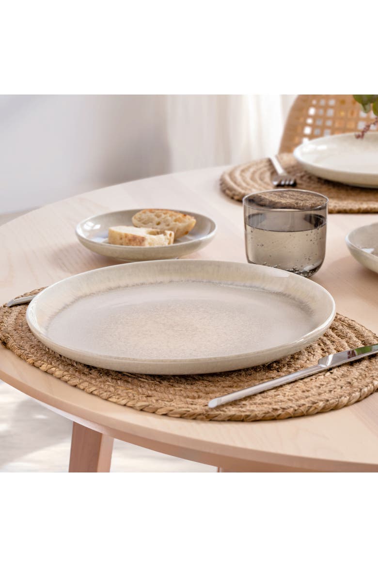 Perlemor Sand Buffet Plate, Alternate, color, Beige