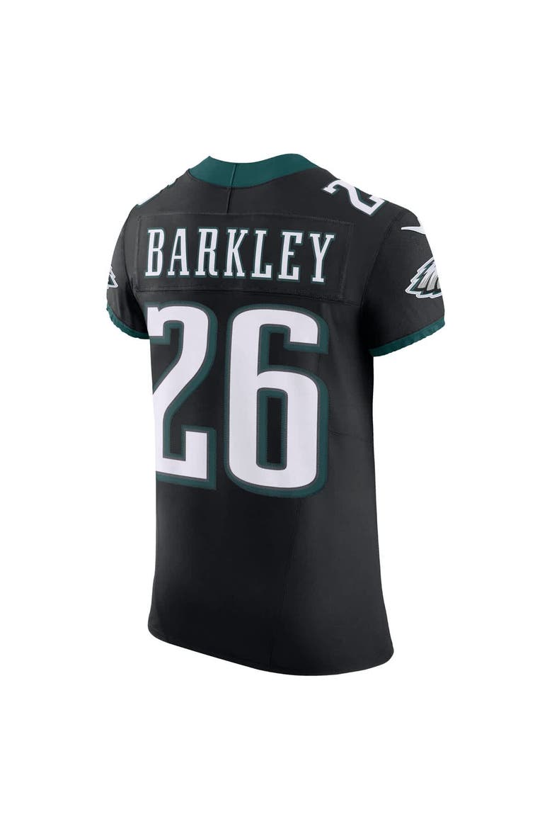 Men's Nike Saquon Barkley Black Philadelphia Eagles Alternate  Vapor F.U.S.E. Elite Jersey, Alternate, color, Black