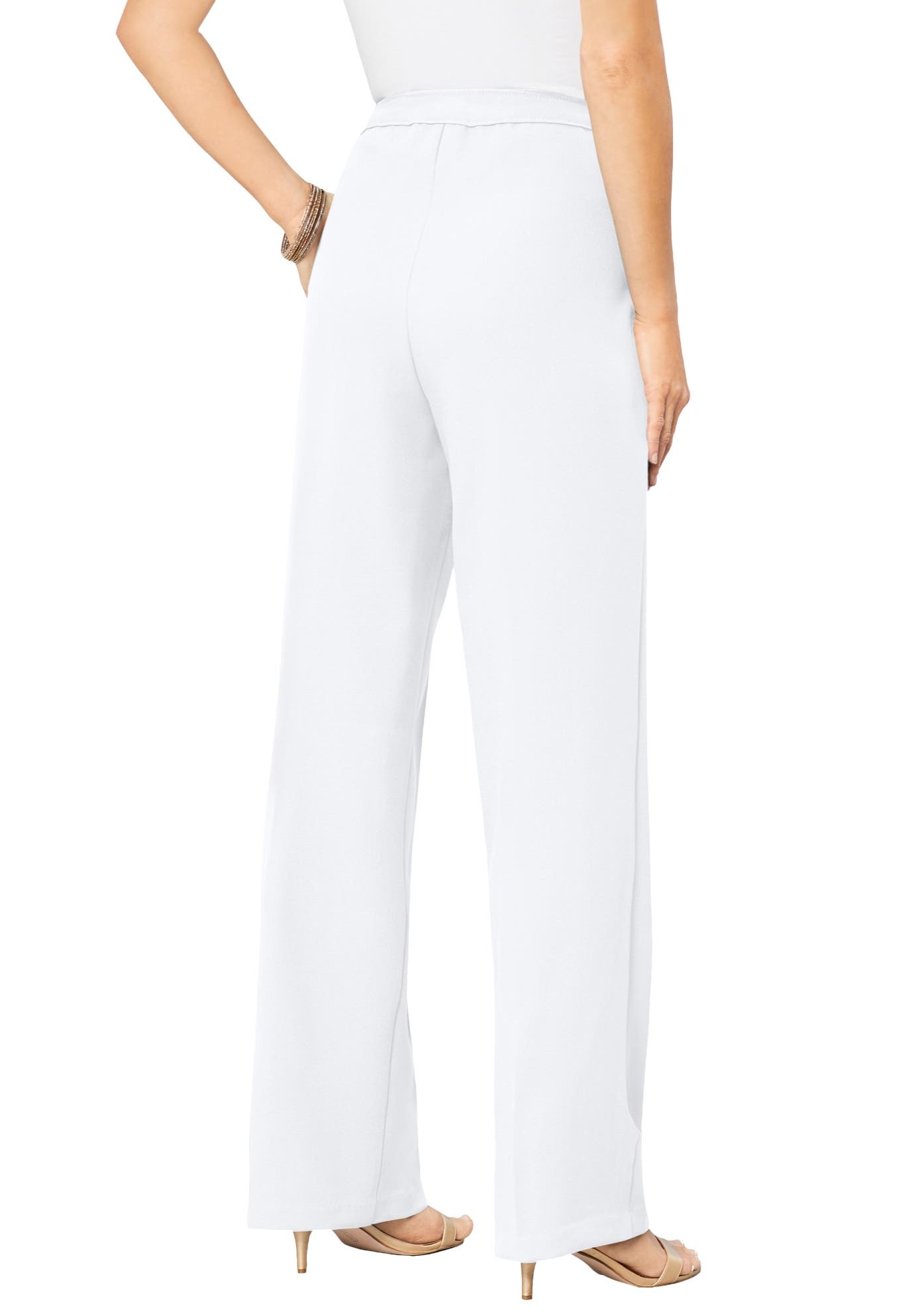 Plus Size Wide Leg Bend Over Pant - image 4