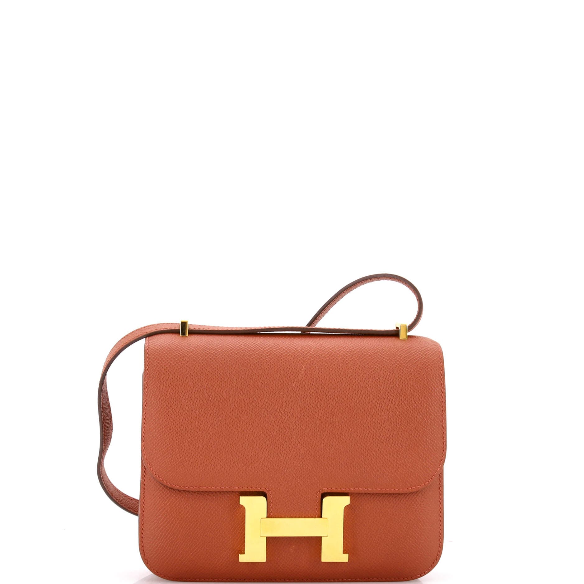 Pre-Owned Hermes Constance NM Bag Epsom 18, Main, color, Rouge Venetian