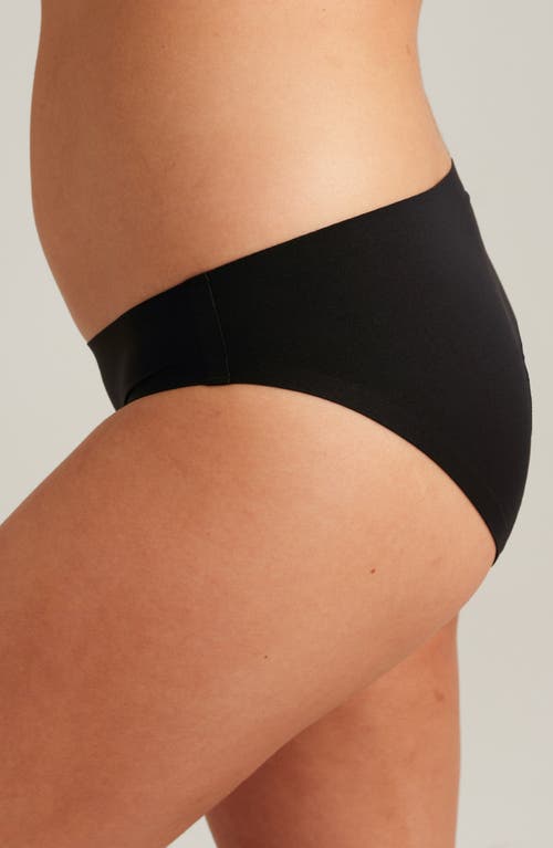 Saalt Seamless Bikini In Black