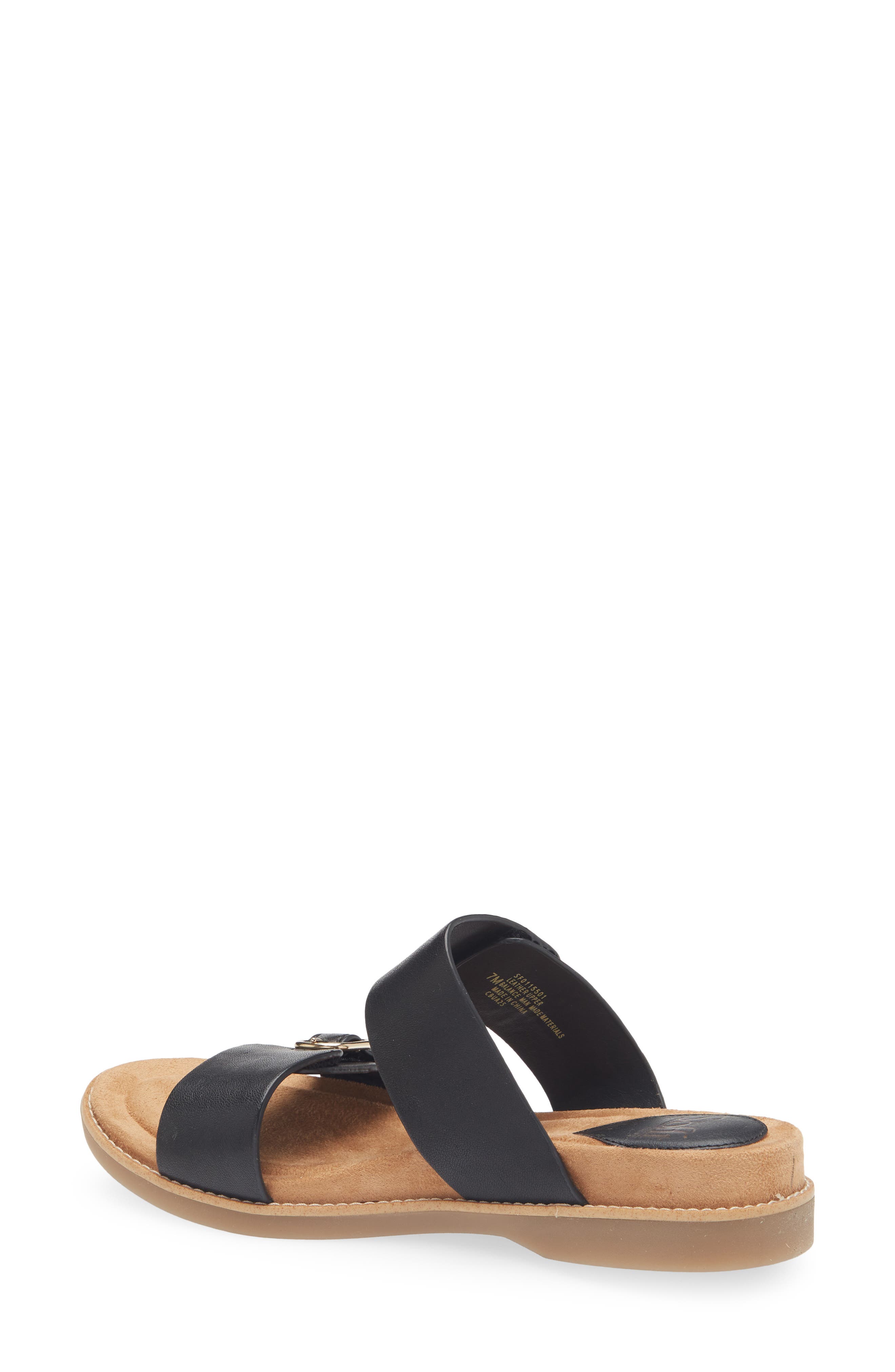 Söfft Bernise Slide Sandal, Alternate, color, Black