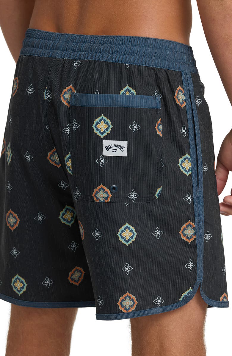 Billabong 73 Layback Swim Trunks, Alternate, color, Navy