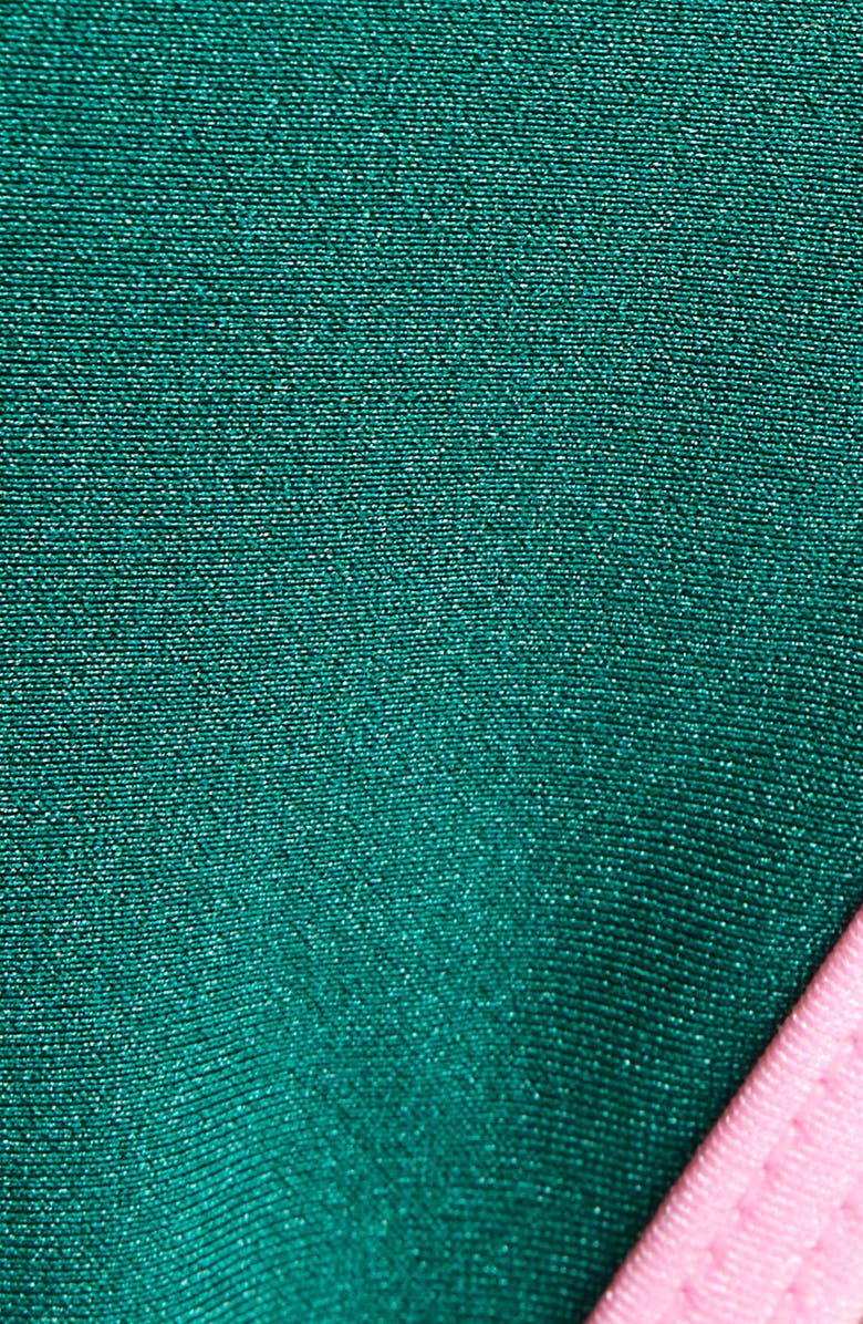 Kulani Kinis High Cut Thong Bikini Bottoms, Alternate, color,