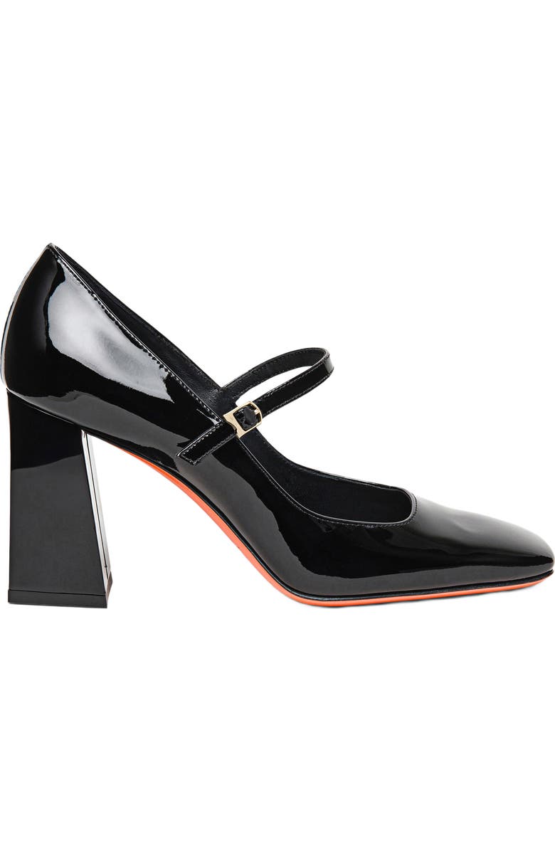 Santoni Women's patent leather high-heel pump, Main, color,