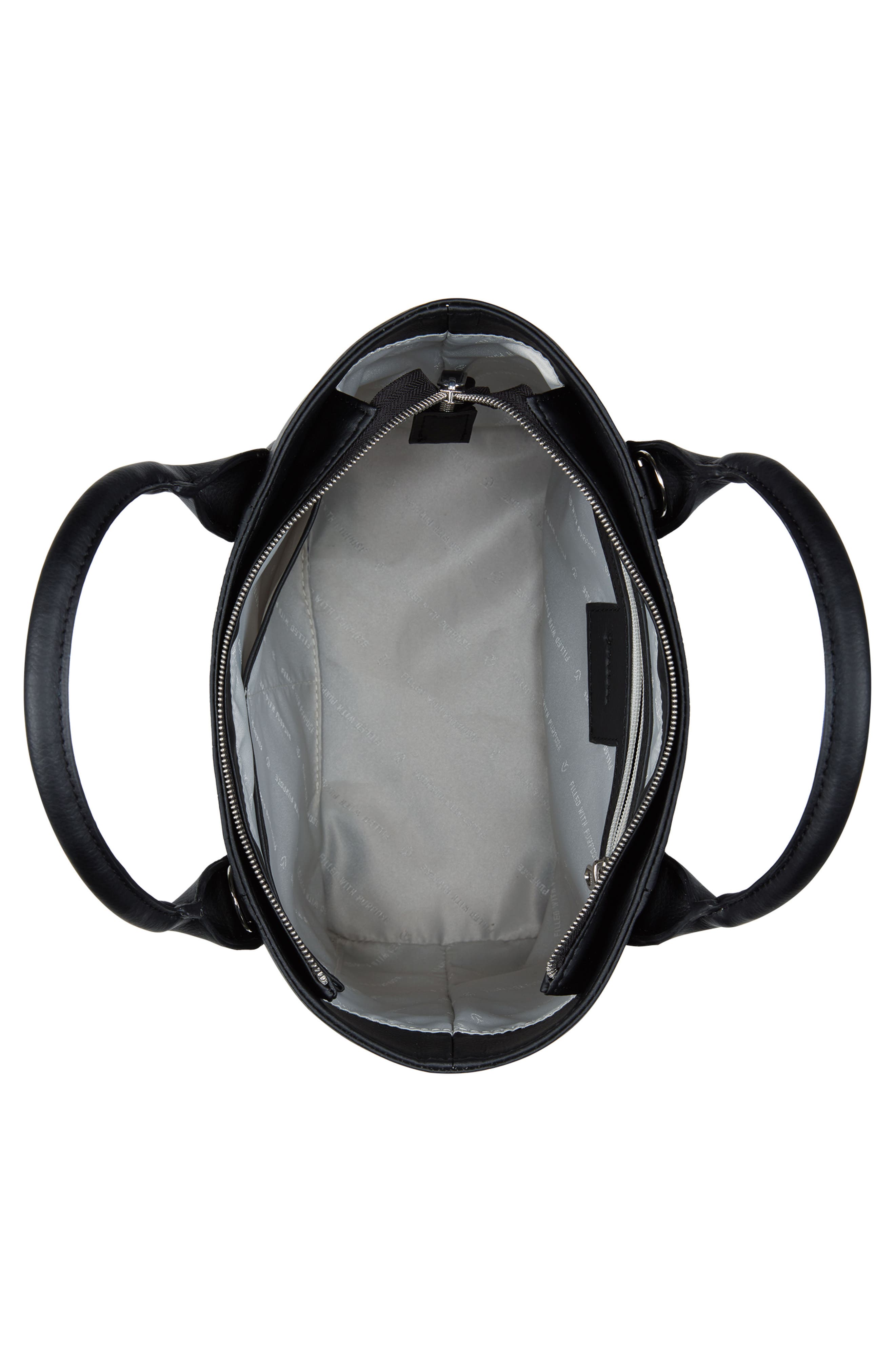 Vessel Signature 2.0 Faux Leather Mini Tote, Alternate, color, 