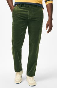 Brooks Brothers Flat Front Corduroy Pants