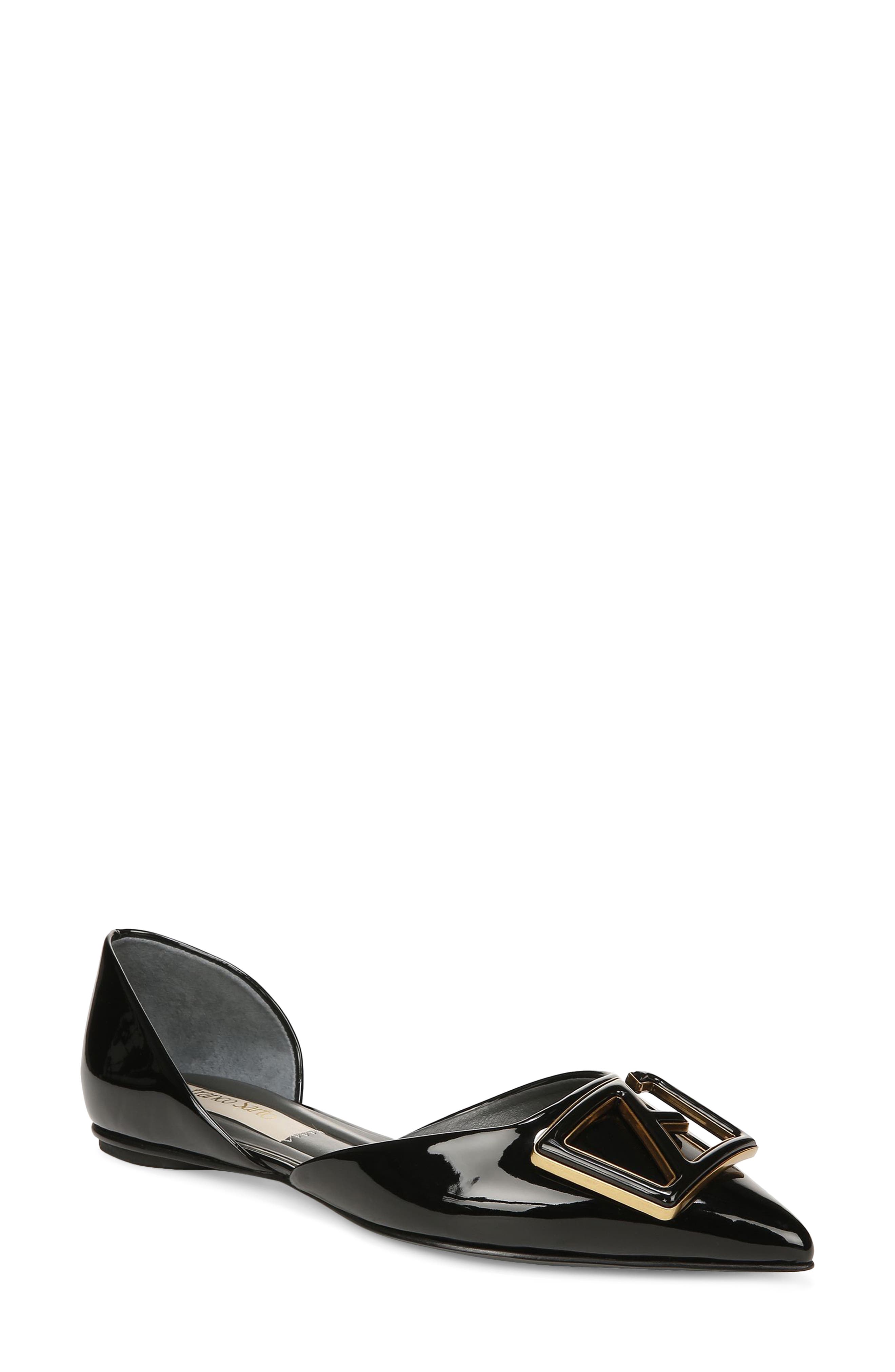 Franco Sarto Hadley Pointed Toe d'Orsay Flat, Main, color, 