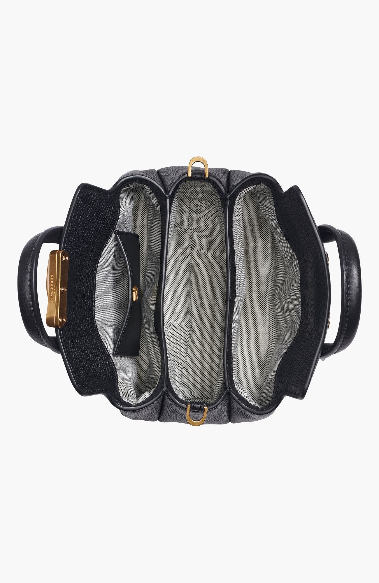 Amagansett Mini Satchel, Alternate, color, Blk/Gold