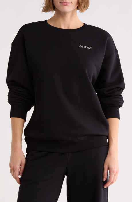 Off-White Embroidered Crewneck Sweatshirt