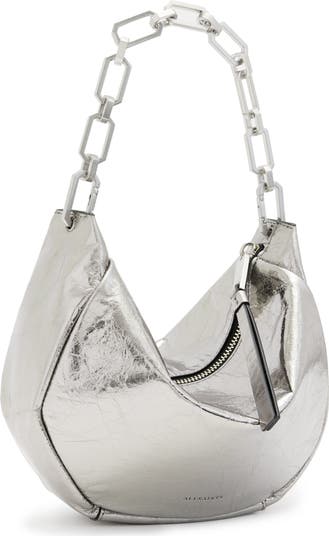 Mini Madea Chain Leather Hobo Bag