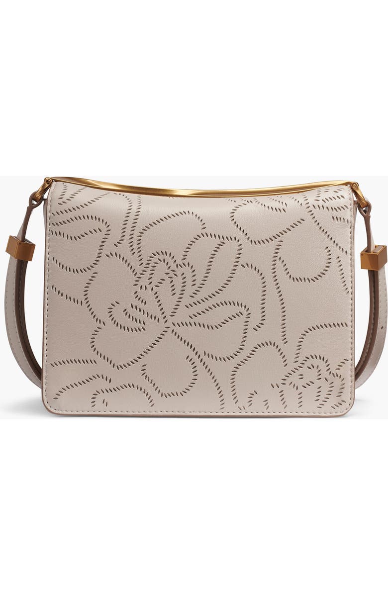 Donna Karan New York Jericho Floral Perf Shoulder, Alternate, color, Sand