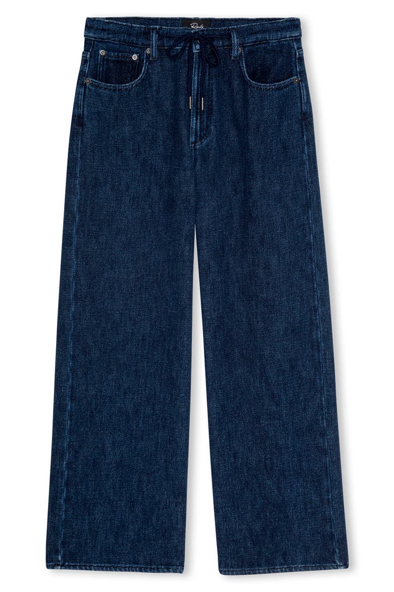 Angeleno High Waist Wide Leg Jeans, Alternate, color, IMPERIAL BLUE