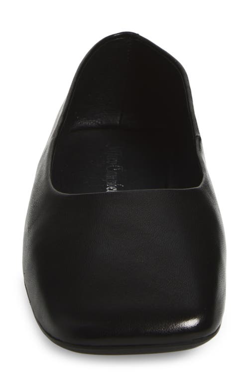 Jeffrey Campbell Listos Square Toe Flat In Animal Print