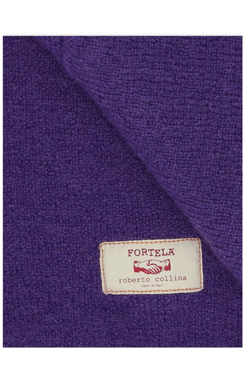 Teddy Patch Pocket Cardigan, Alternate, color, VIOLET