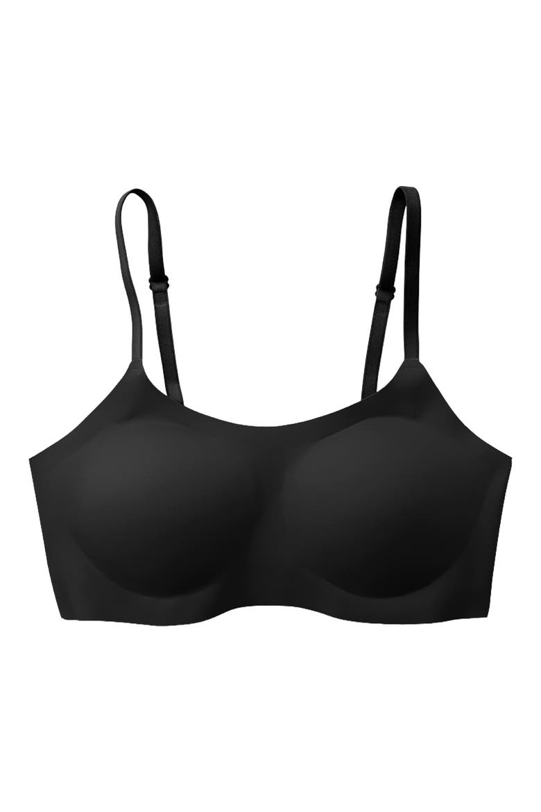 Support Bralette, Alternate, color, BLACK