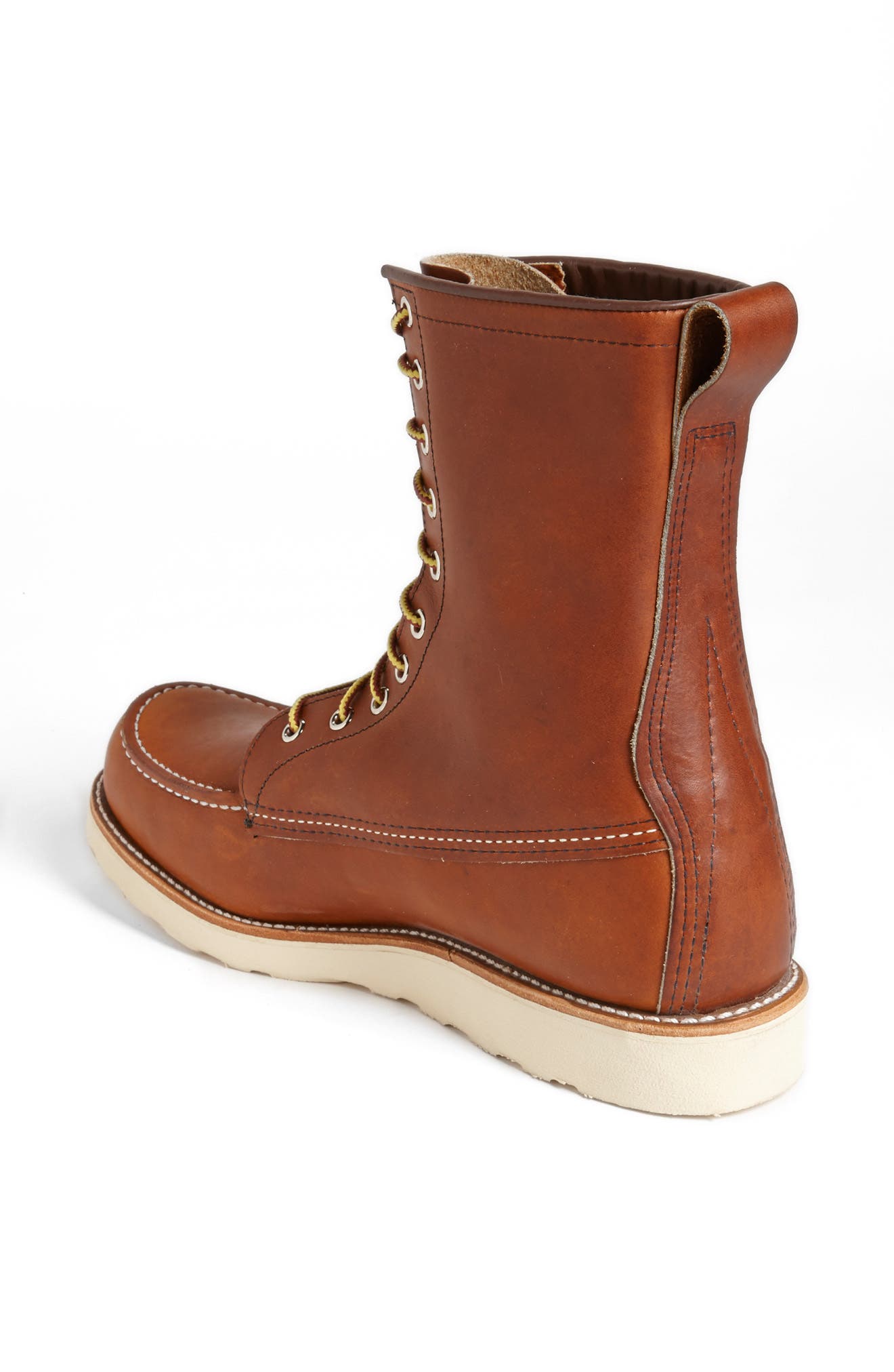 '877' Moc Toe Boot, Alternate, color, BROWN