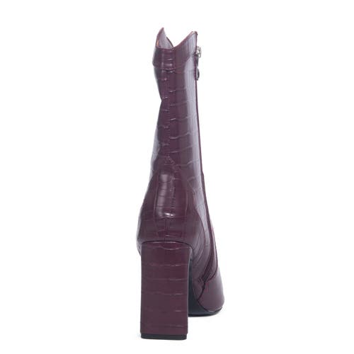 Lauren Lorraine Lola Boot In Burgundy