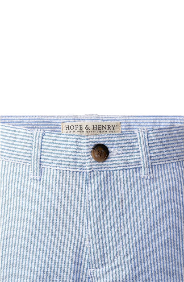 Hope & Henry Baby Boys' Organic Seersucker Suit Pant, Infant, Alternate, color, 