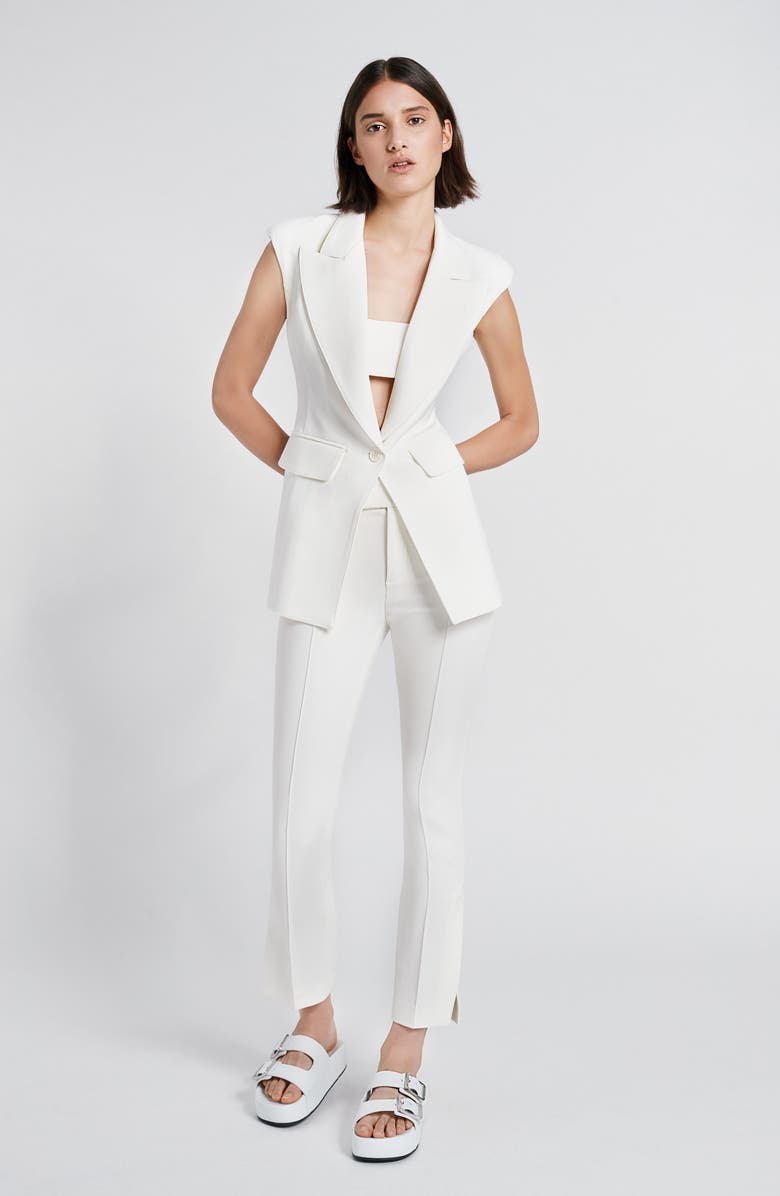 Smythe Deep V-Neck Tailored Vest, Alternate, color, 