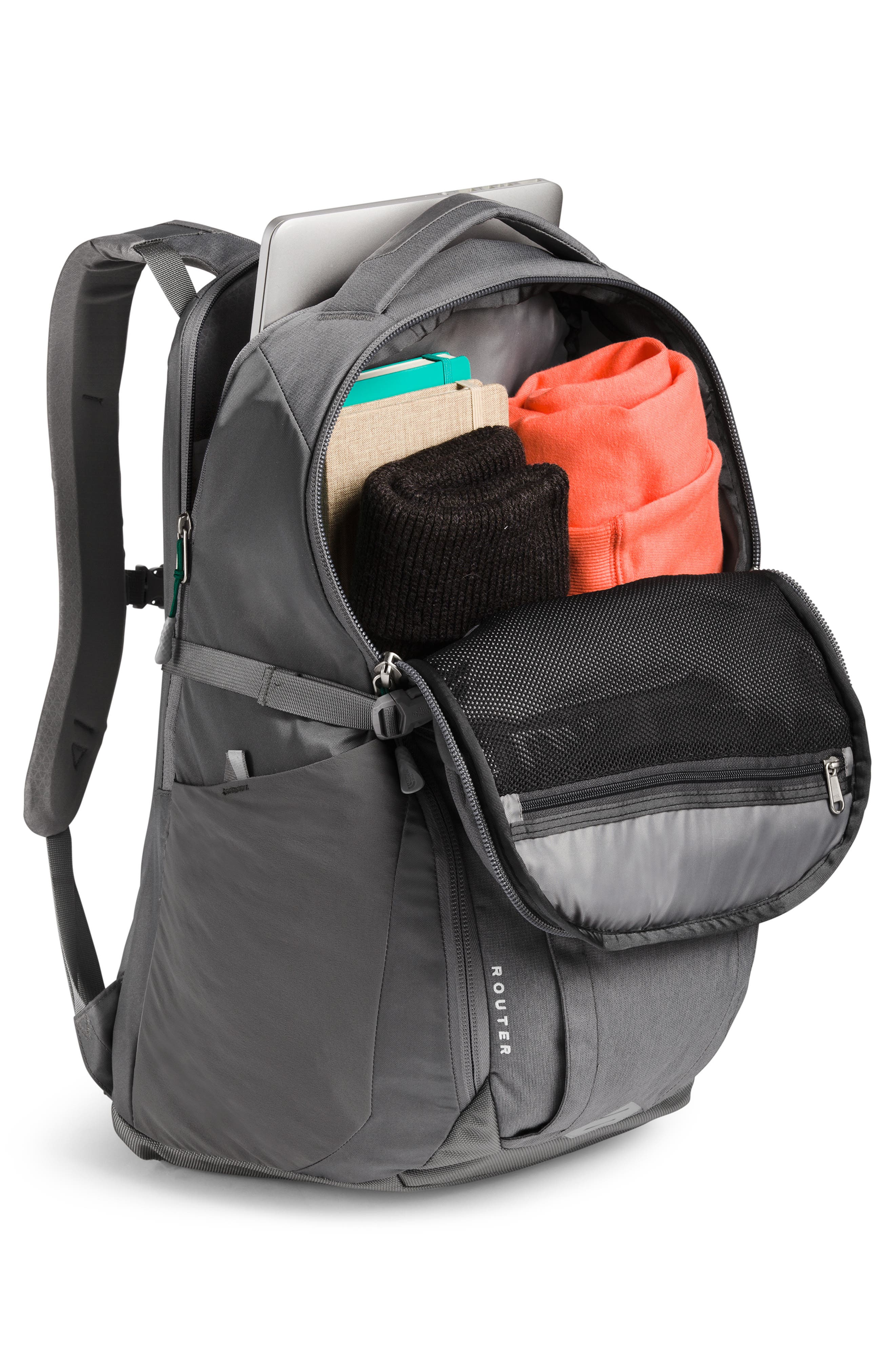 The North Face Router Backpack, Alternate, color, 