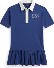 Polo Ralph Lauren Kids' Cotton Piqué Polo Dress
