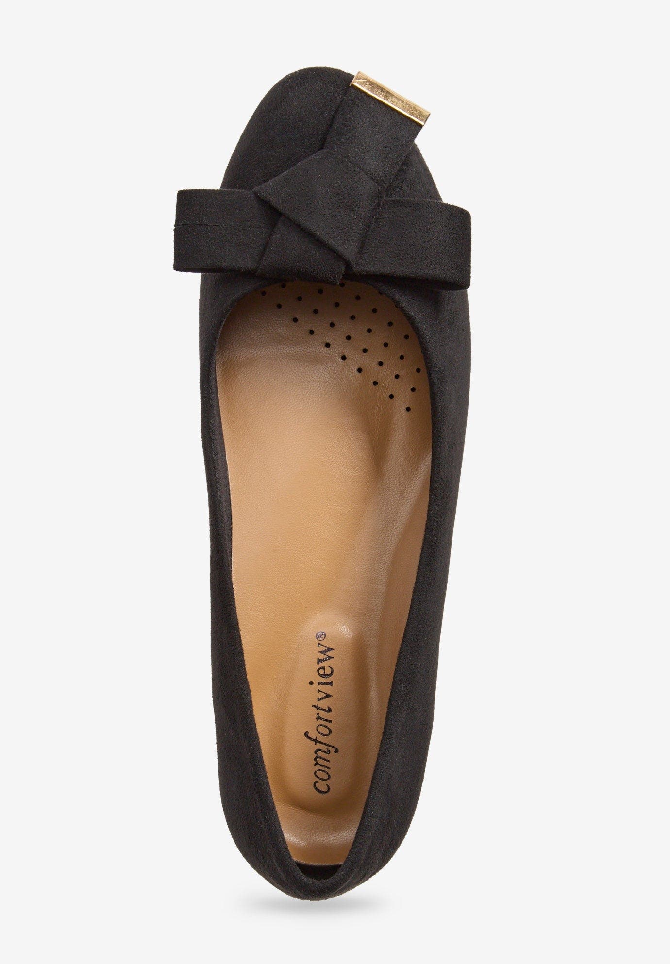Comfortview The Flynn Slip On Pump, Alternate, color, Black